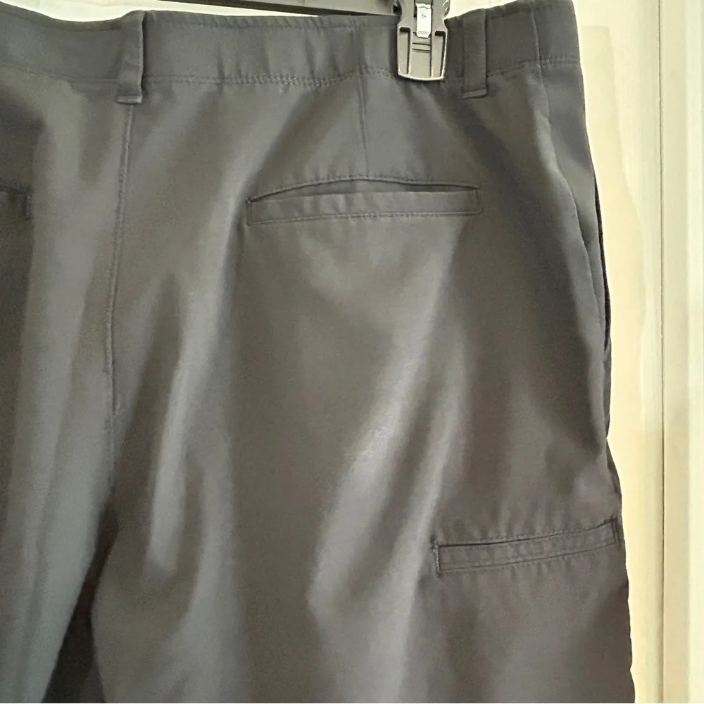Classic‎ Black Flat Front Men's Golf Shorts, PGA Tour